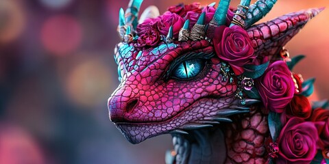 Fashionable dragon