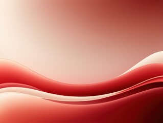 Obraz premium Red Wave Abstract Background