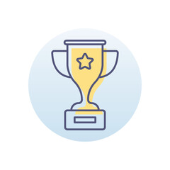 Trophy Vector icon