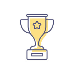 Trophy Vector icon