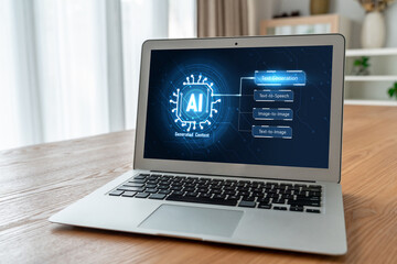 Generative AI virtual assistant tools for prompt engineer and user for ease of engage artificial...