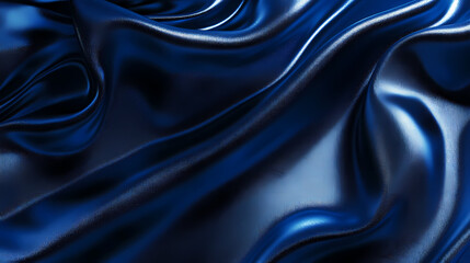 Fototapeta premium Rich dark sapphire texture with soft shimmer, creating smooth and elegant appearance. ideal for backgrounds or design elements. Sapphire Shimmer. Illustration