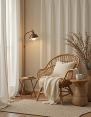 Tranquil Spaces – Stunning Natural Decor Illustrations for Relaxation and Serenity