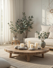 Tranquil Spaces – Stunning Natural Decor Illustrations for Relaxation and Serenity