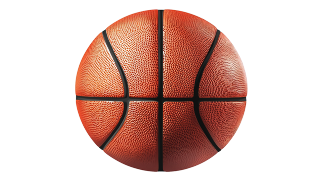 Basketball clipart illustration graphic design minimalist style close-up view sports concept
