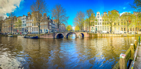 bike on canal ring, Amsterdam