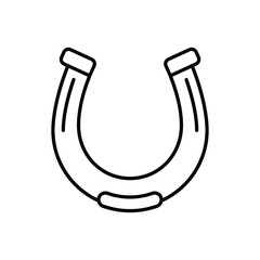  Horseshoe Vector icon