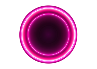 3d render of a purple sphere