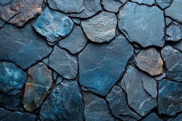 Obraz premium Graphic layouts for advertising with a dark stone texture in a modern design