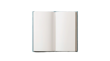 Minimalist book mockup displayed on clean design photography studio environment top-down viewpoint