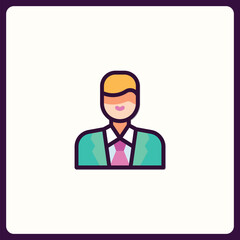 Professional avatar icon symbolizing business and career development
