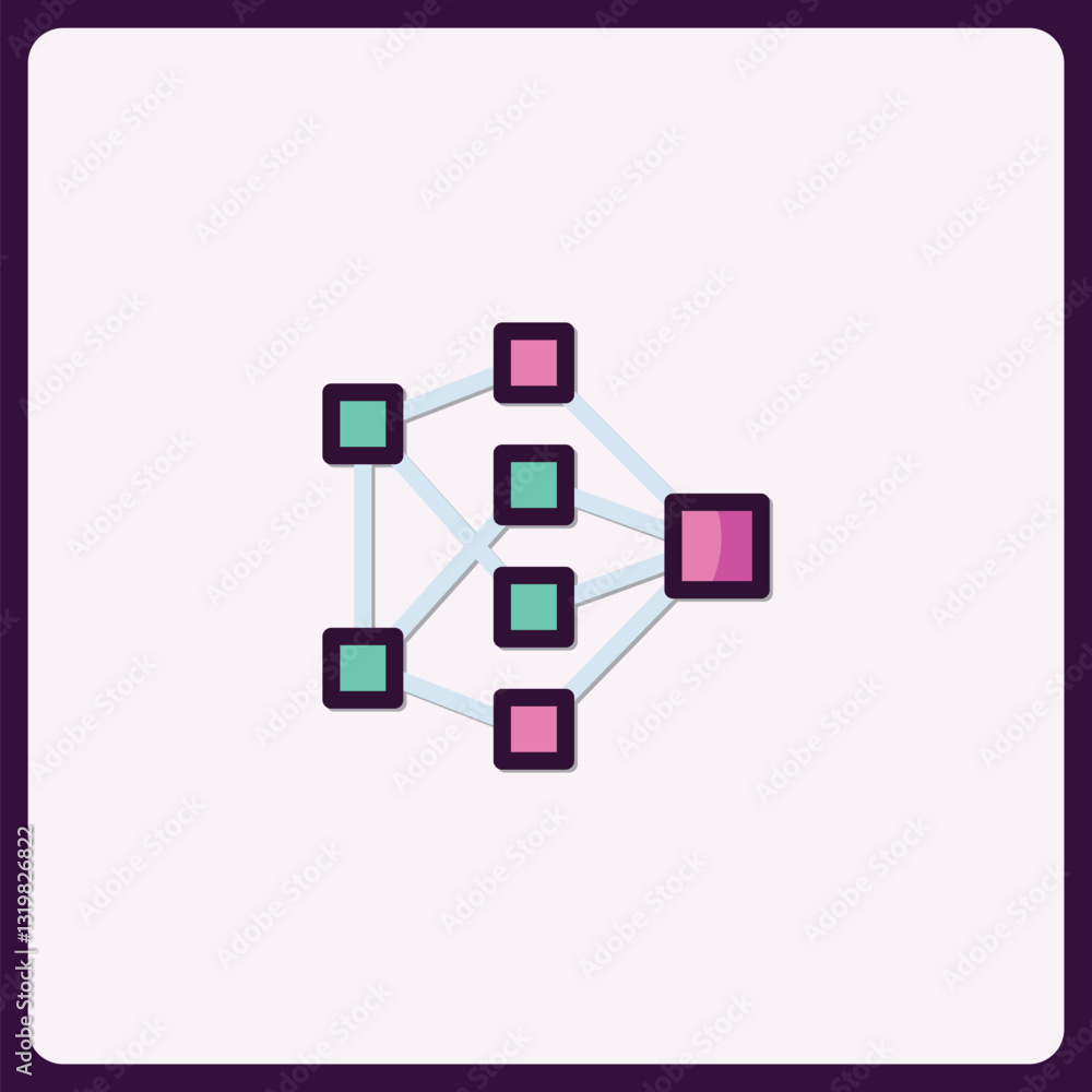Poster simplified neural network representation for machine learning concepts
