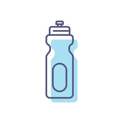 Water Bottle Vector icon
