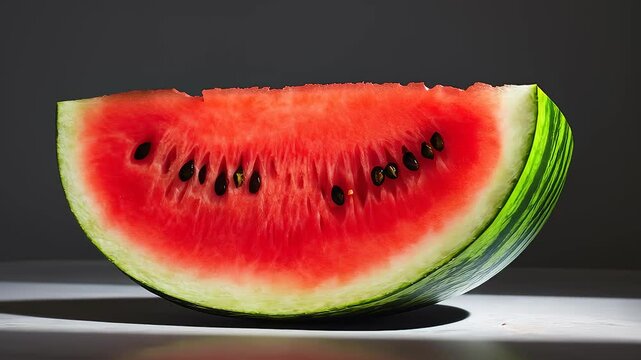 Fresh Juicy Watermelon Slice