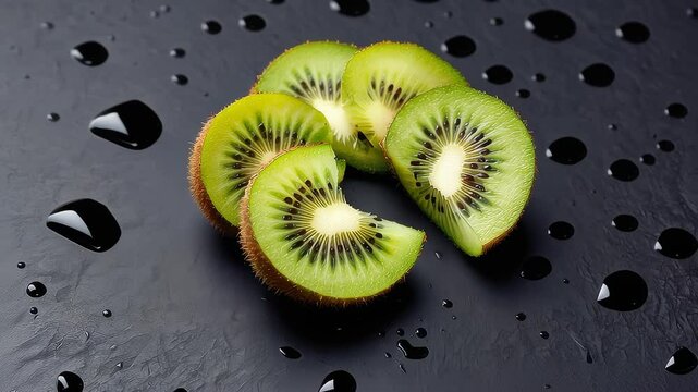 Fresh Kiwi Fruit Close-Up