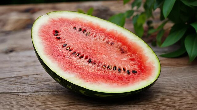 Fresh Juicy Watermelon Slice