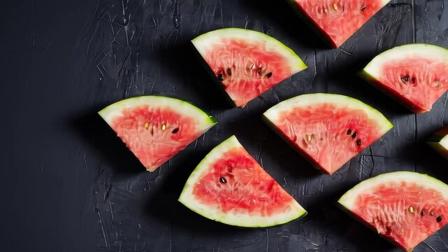 Fresh Juicy Watermelon Slice