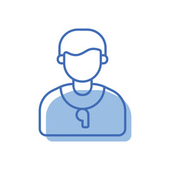 Referee Vector icon