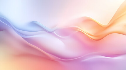 Fototapeta premium Abstract light background with soft pastel colors and a subtle gradient effect , soft, pastel, colors, abstract, light. Dreamy Illumination. Illustration