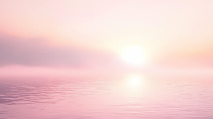 Obraz premium soft pink serene gradient