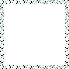 Creative and Colorful Square Border: Frames and Borders 