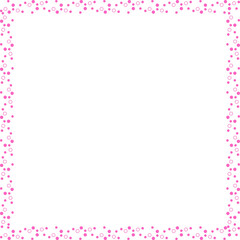 Creative and Colorful Square Border: Frames and Borders 