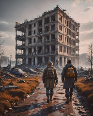 old building in the city