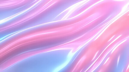 Abstract Pink and Blue Iridescent Fabric Texture