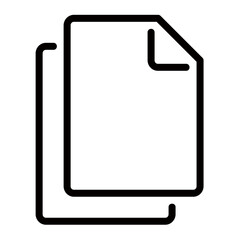 Two Documents Stacked Neatly Representing Organization And Efficiency With Clean Lines And A Simple Minimalist Design