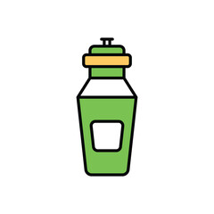 Water Bottle Vector icon