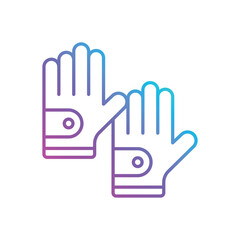 Gloves Vector icon