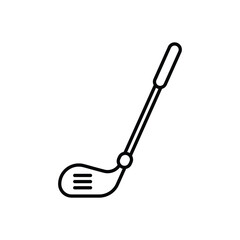 Golf Sticks Vector icon