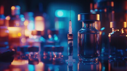 Medical Equipment in a Modern Laboratory