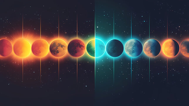 Radiant overlays: bright transition effects with stunning sun rays and celestial light. Solar Luster. Illustration