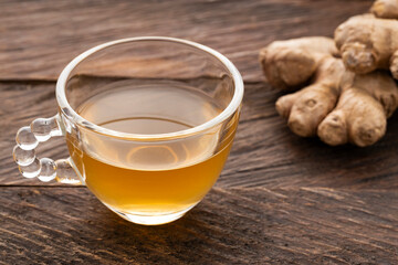 Healthy Zingiber officinale tea - Zingiber officinale.