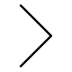 A Bold, Graphic Arrow Pointing Right, Symbolizing Progress And Direction, Rendered In Stark Black Lines Against A Pure White Background