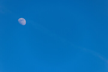 moon and clouds