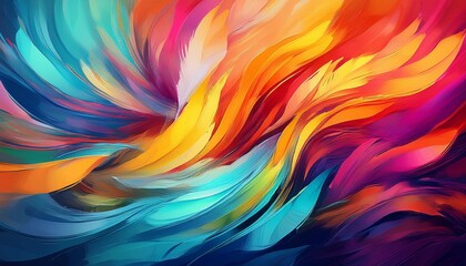 dynamic abstract brushstrokes vibrant multicolor art for creative design marketing campaigns and inspirational backgrounds in digital and print media