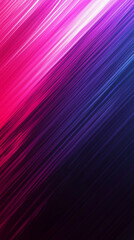 Fototapeta premium Abstract pink and purple diagonal gradient with dynamic light streaks