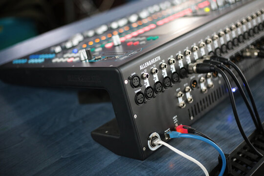 Allen & Heath QU-32 Digital Mixing Console for Live Sound and Professional Audio Production at Concert or Event