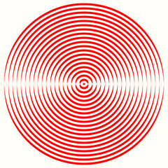 Circles background. Symmetric geometric repeating rounds abstract. Stylized wood cutting decorative board. Water marks surface pattern design. Circular spheres borders wallpaper. Vector illustration