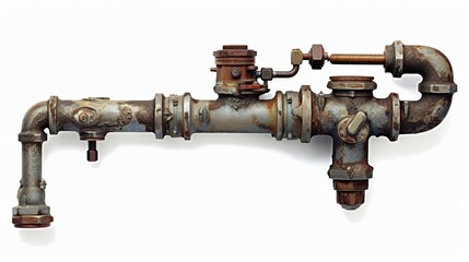 A photo of a plumbing repair