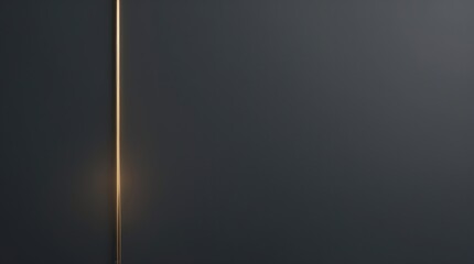 Minimalist Dark Background with Subtle Light Edge Abstract Design for Modern Aesthetics and Cr