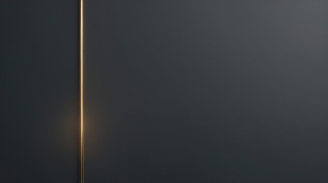 Minimalist Dark Background with Subtle Light Edge Abstract Design for Modern Aesthetics and Cr