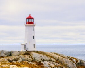 lighthouse on the coast