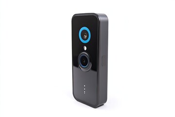 Video doorbell isolated on white background