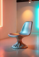  metallic chair