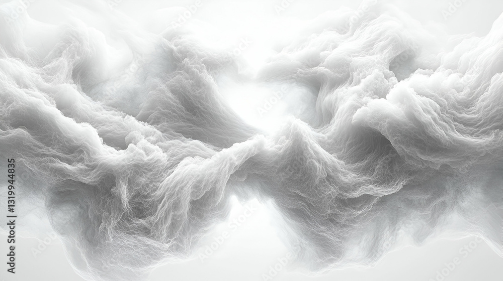 Poster abstract white cloud texture creating a smooth and seamless background with ethereal atmosphere