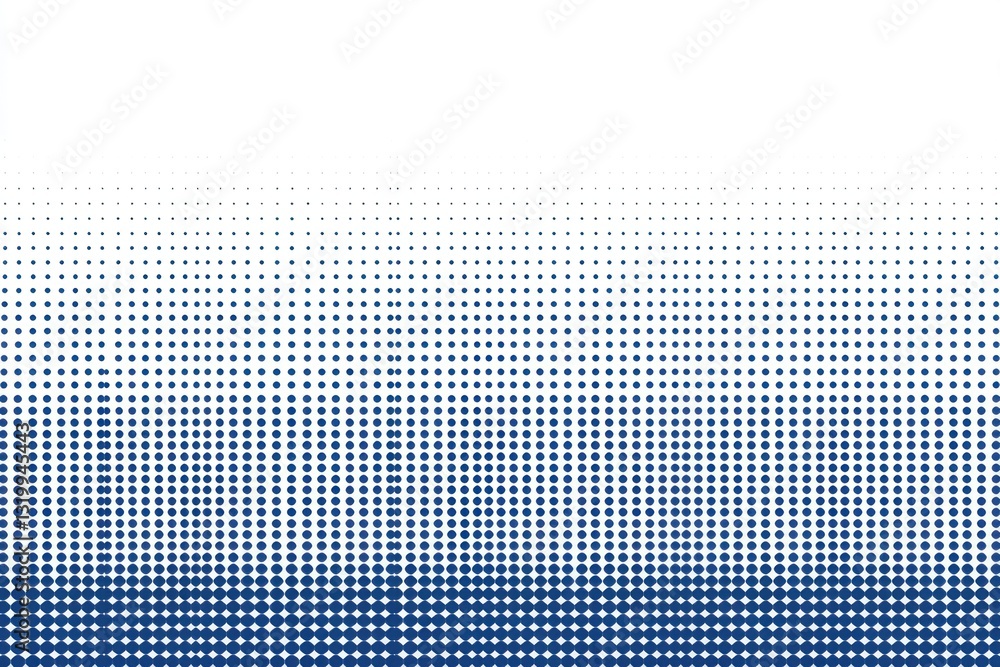 Aufkleber abstract blue dotted gradient pattern with smooth transitions
