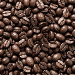 Obraz premium coffee beans transparent background